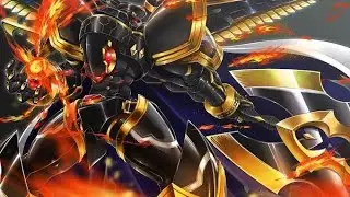 Digital Fantasy Evolution: Alphamon Ouryuken en Espa&ntilde;ol/ El digimon que puede 1 vs 6/tira ultimate