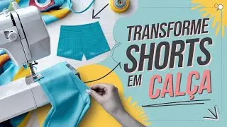 Molde SHORT para CAL&Ccedil;A como fazer? APRENDA FACIL! 🧵✂️