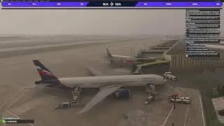 MSFS 2020 PMDG 777-300ER, AFL005, Vatsim, Moscow(UUEE) - Sochi(URSS)