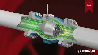 Mokveld - Axial on-off valve