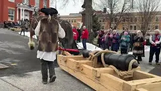 Knox Trail 250th: Procession through Great Barrington, January 10, 2026