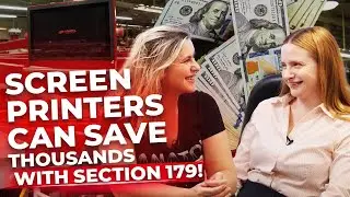 Screen Printers Can Save Thousands with Section 179!