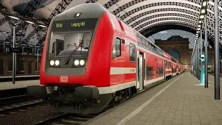 0914 RE50 Dresden Hbf - Leipzig Hbf - Nahverkehr Dresden - BR 766.2 - Train Sim World 2