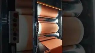 5 Bowl Calender Machine made by Smart Roll Industries Surat to contact call at this no :- 7889259930