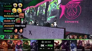 DK vs PSG | 2021 MSI Rumble Day 4 | Twitch VOD with Chat