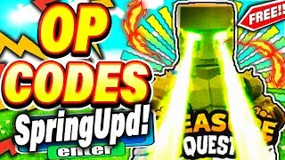 TREASURE QUEST CODES *SPRING UPDATE* ALL NEW SECRET OP ROBLOX TREASURE QUEST CODES!