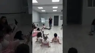 02. First training sessions. Arab girls dance. Ballet teacher,  Irina Jammal. Isfiya. 5.10. 2025.