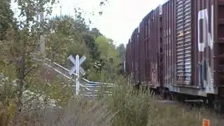 CN 5766, CN 5644 & CN 4774 at MP.124.58 (Rimouski Qc.)