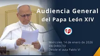 Audiencia General del Papa León XIV - 14 de enero de 2026