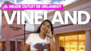 VINELAND Orlando 🛍️ ¿El OUTLET #1 de Florida? Descuentos REALES