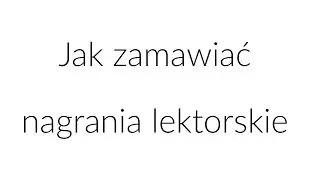 Bank głos&oacute;w Mikrofonika.net - jak zam&oacute;wić nagranie lektorskie