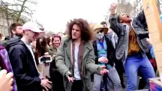 Anti Cameron Protest Descends Into Bizarre 'Rave'