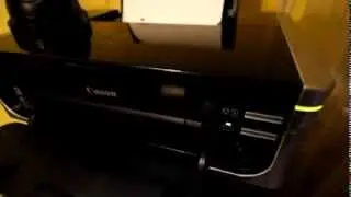 DRUKARKA CANON IP4500 - WYDRUK TESTOWY i GŁOWICA