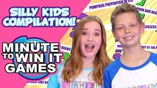 Wigglepop Silly Kids | Compilation | Minute to Win It | The Wigglepop Show