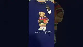 The Super P Podcast Unboxing 126 #poloralphlauren #polobear tee shirt