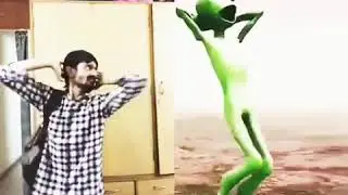 BB ki vine || challange musically Original Dame tu cosita | Alien Dance Video