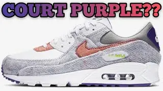 Connecting the Air Force 1 & the NIKE AIR MAX 90 NRG COURT PURPLE・ナイキ エアマックス90 エレクトリック グリーン コート パープル