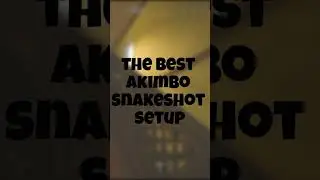 ITS A 2-SHOT?!!!(Best akimbo snakeshot CLASS SETUP) #warzone #movement #shorts