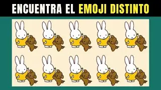 😎 Miffy (Dutch cartoon) 🔥 - FIND THE DIFFERENT EMOJI/character - Can you find them all in time? ☕