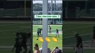 #Jets fans trying to chant Dalvin Cook into the team at training camp 👀