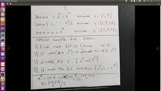 Codeforces 1204A - Div2 - BowWow and the Timetable [Math, Binary rep](Arabic)