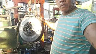 Mag -Reface ng Flywheel ng Dumptruck 10PC,dahil sa Slide at saka Dragging.