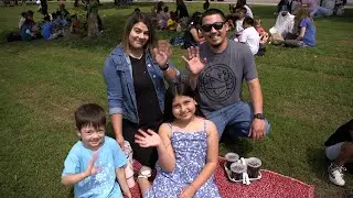 Family Picnics on the Last Day at Rosa Parks Elementary