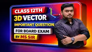 3 D DIRECTION COSINE (दिक् कोज्या) PART 4 CLASS 12//JEE//NEET
