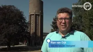 Gezin trekt in watertoren Tiel: 'Het is nu traplopen geblazen'