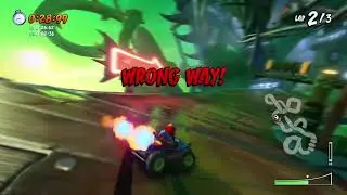 (CTR:NF) Thunderstruck 0:53:72 Former Xbox Record (Glitched)