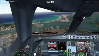 Rortos's Extreme Landings - 18kts crosswind landing using a winddrift technique
