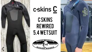 C-SKINS rewired 5/4 wetsuit review