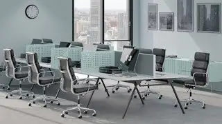 Mocha Office Desking Product Video | BOX15