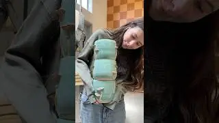 unloading my pottery kiln! #clay #skulpture #pottery #potteryartist #ceramicstudio #artists