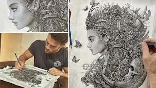 DRAWING ORNATE FANTASY ART
