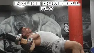 HOW TO PERFORM INCLINE DUMBBELL FLY