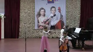 871 - TWINS-смычки Шиликова Алиса и Шиликов Тимур - Новосибирск - Венгерский танец №1