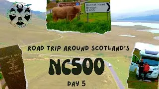 SCOTLANDS NORTH COAST 500 (NC500) IN A MOTORHOME! - DAY 5!
