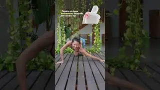 #Ejercicio para agacharse. S&oacute;lo 5 minutos al d&iacute;a dejar&aacute;n tu espalda hermosa.#abs #pilates #ni&ntilde;os