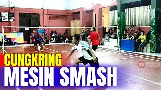 Badminton [Highlights] CUNGKRING SI MESIN SMASH🔥