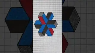 Amazing 3d drawing on paper #art #easy3d #viralshorts #youtubeshorts #ytshorts #shortfeed#shorts#fyp