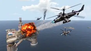 Anti-Aircraft Missile that Shot Down a Russian Fighters Attacking an Oil Platform - Arma 3