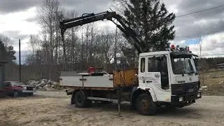 K&ouml;p Volvo FL 612 4X2 med Hiab 050 AW kran p&aring; Klaravik.se