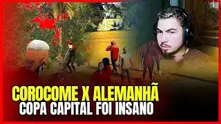 RIVALIDADE e POL&Eacute;MICA!😱 COROCOME X ALEMANHA foi INSANO na COPA CAPITAL no GTA RP