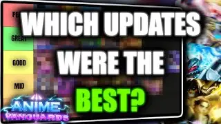 Re-ranking Every Anime Vanguards Update