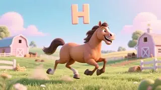 The Friendly Farm ABC Song for Kids | Learn Letters, Animals & Nursery Rhymes 🐮🎶