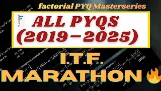 Inverse Trigo: All Types, All PYQs (2019&ndash;2025) | Factorial PYQ Masterseries