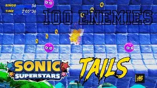 AERIAL TAKEDOWN ARTIST - Tails Aerial Helicopter Attack Defeat 100 Enemies | Sonic Superstars