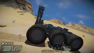 Space Engineers ps4 (German) simple Miner drills 70 meters deep (no audio comments)