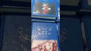 Книжный магазин в Китае - Чехов, Тургенев, Горький, Островский (Как закалялась сталь).